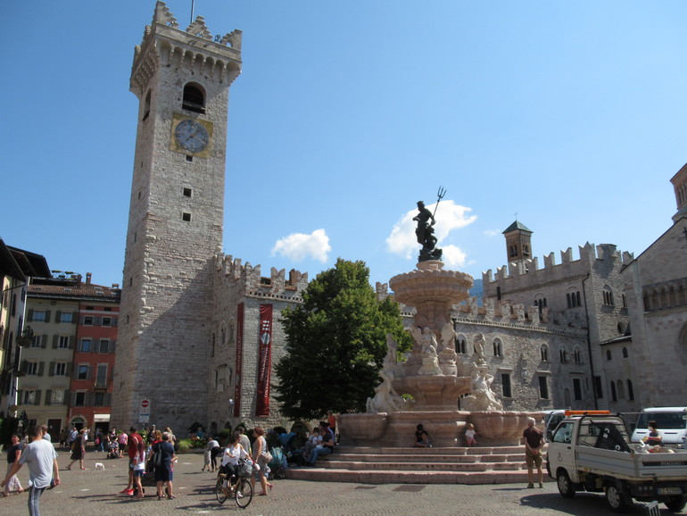 Centrale plein in Trento